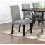 Chaise d'appoint rembourrée en tissu sans finition Stoup