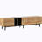 Blagden Modern TV Stand for 80'' TV with 3 Doors Media Console Table Entertainment Center with Storage Cabinet-696403656
