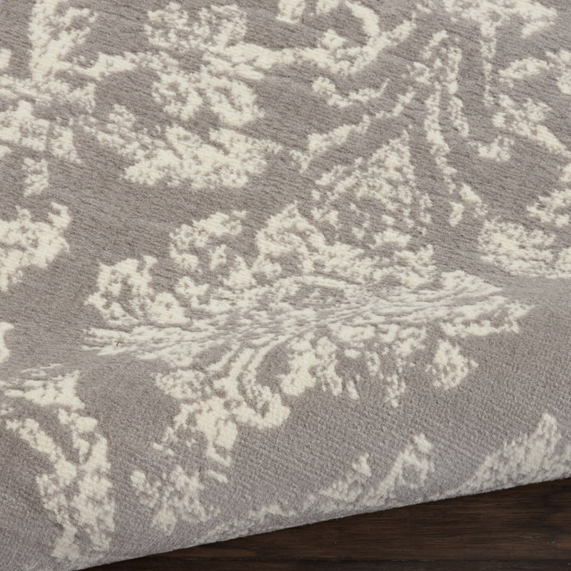Yurig Abstract Indoor Rug, Round 5'3"
