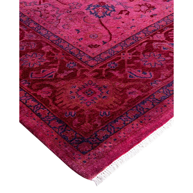 Overyed One-of-a-Kind Rectangle 6'3" X 9'2" Hand Knotted Area Rug