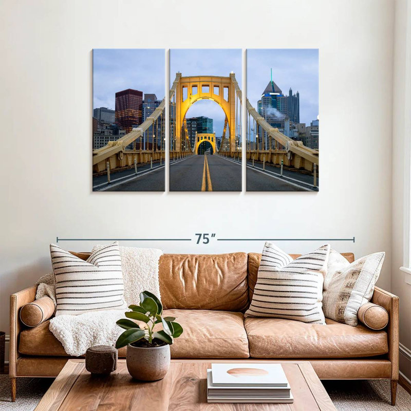 Mehar Roberto Clemente Bridge, 36" H x 57" W