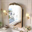 Armoire de toilette murale avec miroir, rangement et tablette ajustable-849697051