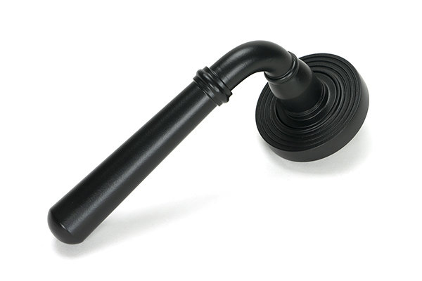 Newbury Interior Mortise Door Handle, Matt Black
