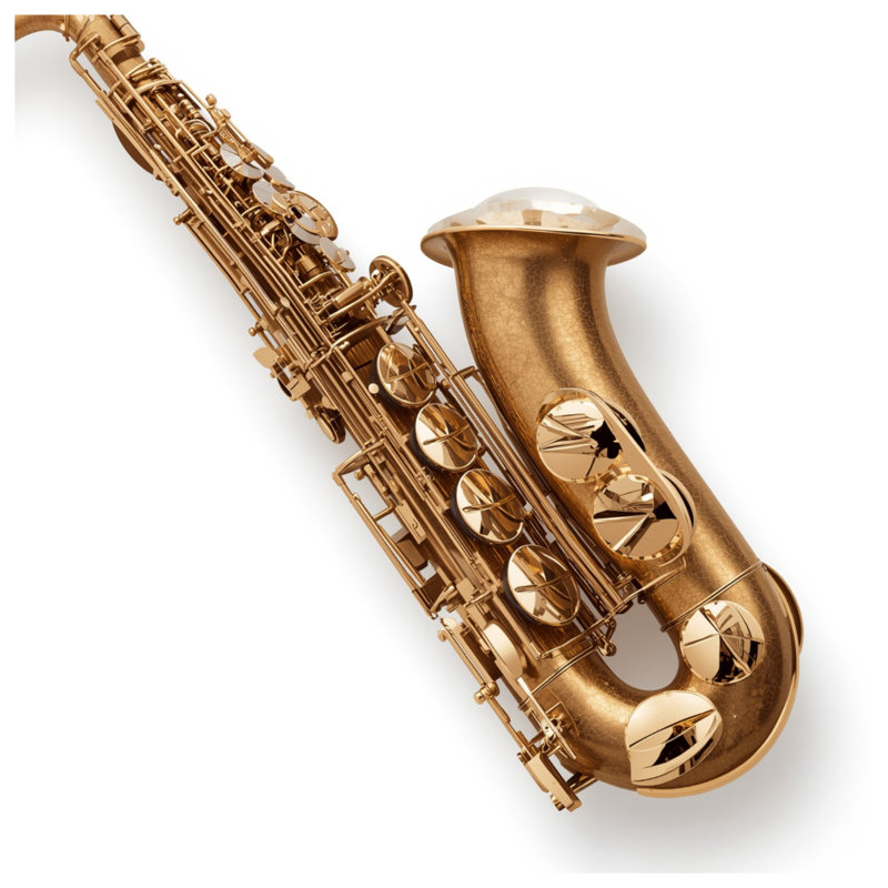 Édredon doré pour instruments de saxophone, Grand lit