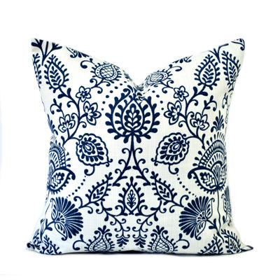 100% Cotton Throw Square Pillow Cover