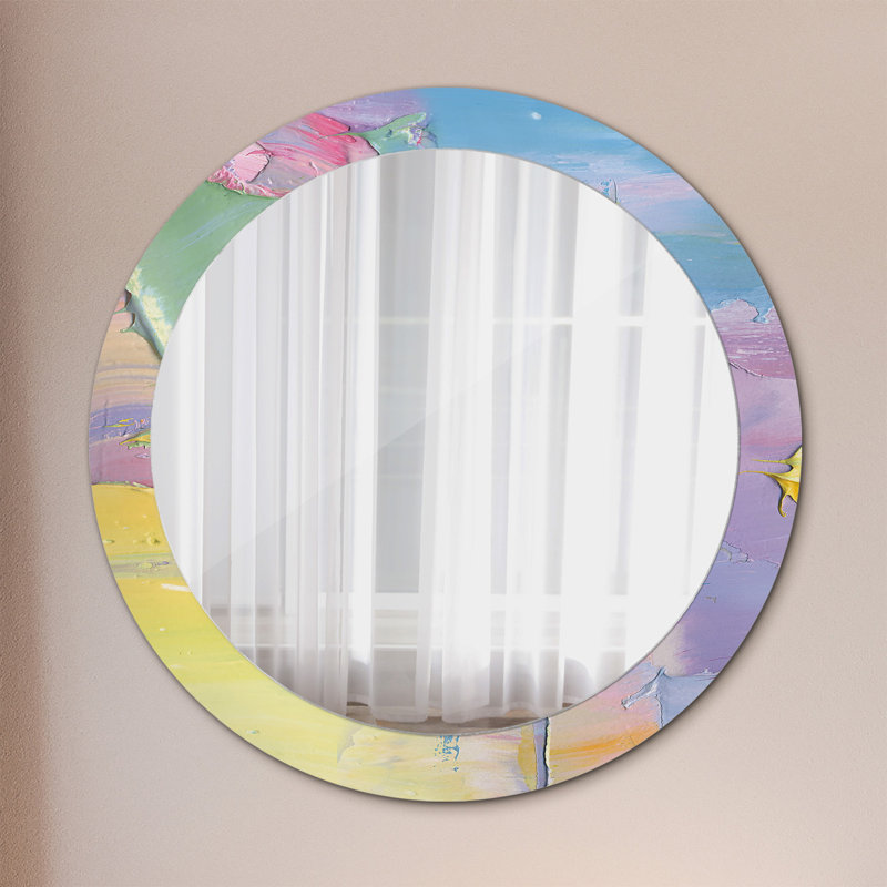 Huldar Glass Flat Wall Mirror