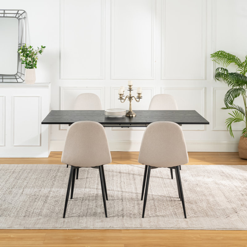 4 - Person Dining Set, Beige