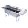 75" L x 20.75" W Free Standing Bar Sink