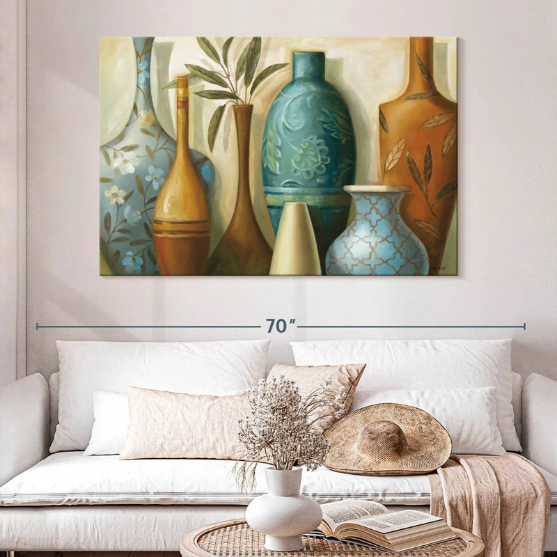 Senne Blue Morocco, 34" H x 51" W