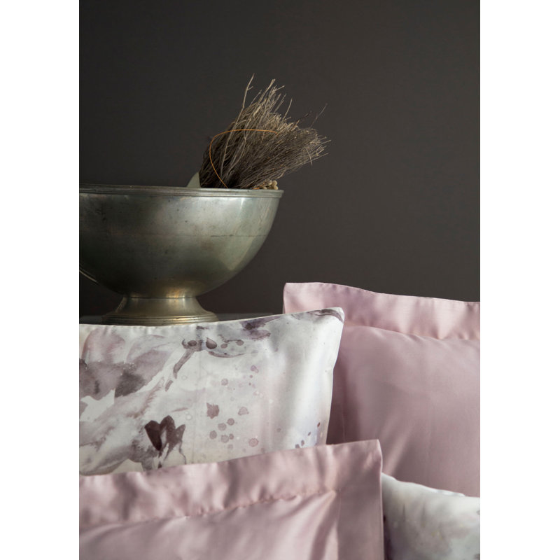 Satin Floral Duvet Cover, Full XL Duvet Cover + 3 Additional Pieces