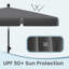 300cm Market Parasol
