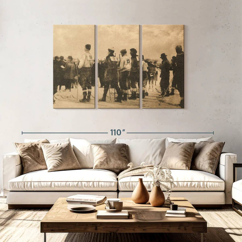 Sireci The Ski Start, 48" H x 74" W