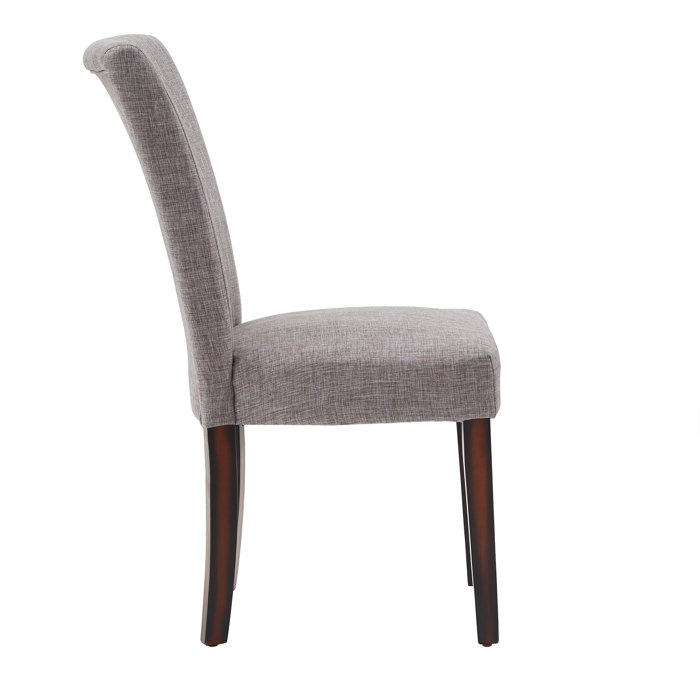 Three Posts™ Lancaster Linen Solid Back Side Chair & Reviews | Wayfair