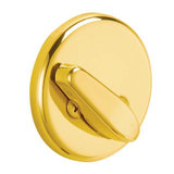 One-Sided Deadbolt Thumbturn with Exterior Plate