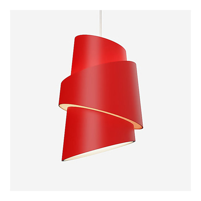 Croissant Pendant Light, White, Poppy