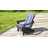 Outdoor 20‘’ in W X ‘20’ in D X 2.4‘’ in H Adirondack Chair Seat/back Cushion Set-248891293-248891280