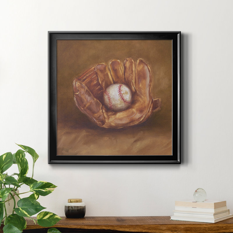 «Rustic Sports III», reproduction encadrée de qualité supérieure - prête à être accrochée, H 17,5 po x l 17,5 po x P 1,5 po