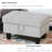 Darryn 35" Wide Upholstered Storage Ottoman-288930765