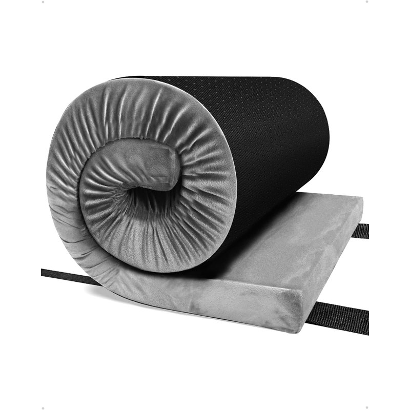 Ferlizer Memory Foam Camping Mattress, 3" [Twin] Portable Roll Up Sleeping Pad with Waterproof Cover, 74 x 38, Twin