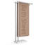 KES 2-Tier Free Standing Towel Racks for Bathroom Floor with Weighted Natural Marble Base 37-inch