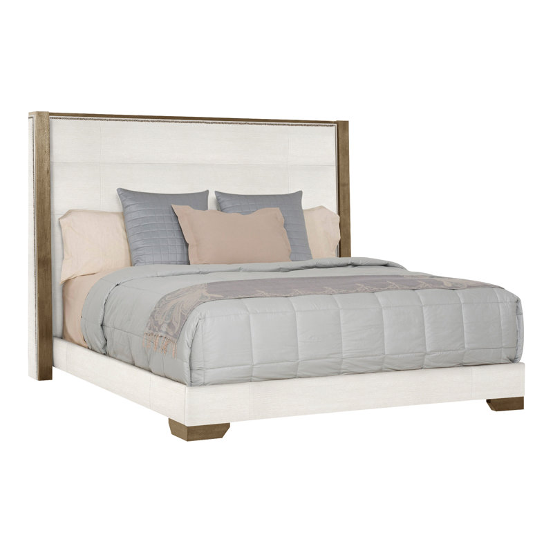 Thom Filicia Home Upholstered Bed, Ian Haze, Wrenn, Queen