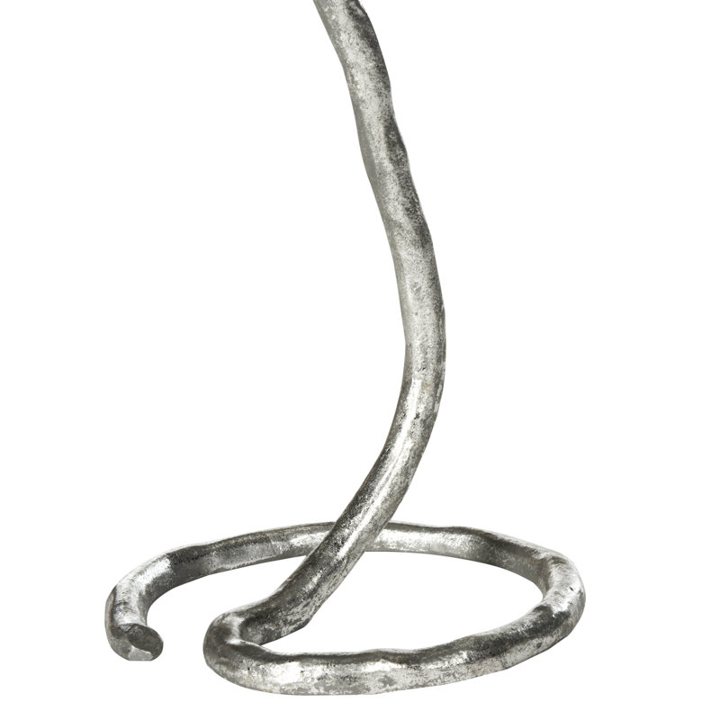 Omar Frame End Table, Silver