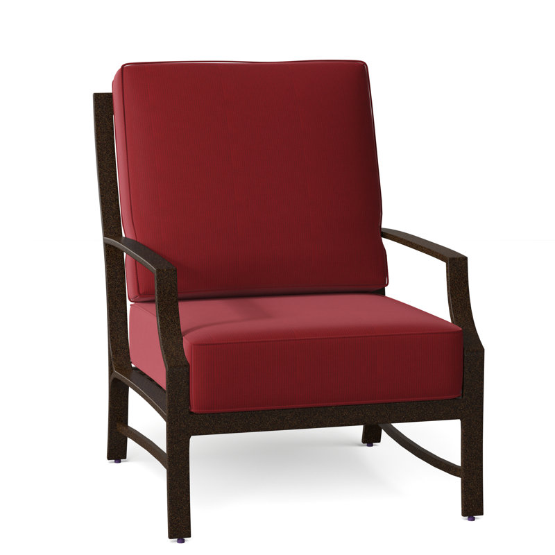 Seal Cove Outdoor Lounge Chair, Chestnut Brown