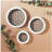 Talok Memory Board Wall Decor 3 Pieces, Blue