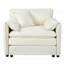 Fauteuil inclinable surdimensionné avec repose-pieds mobile-1732210680