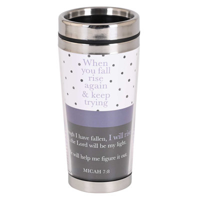 Dicksons Inc 30oz. Double Wall Insulated Stainless Steel Travel Mug