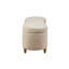 Banc de rangement Boucle Taupe