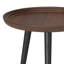 Clairmont - Table d'appoint ronde - Cognac