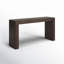 Adams Console Table Rustic Brown-290028326