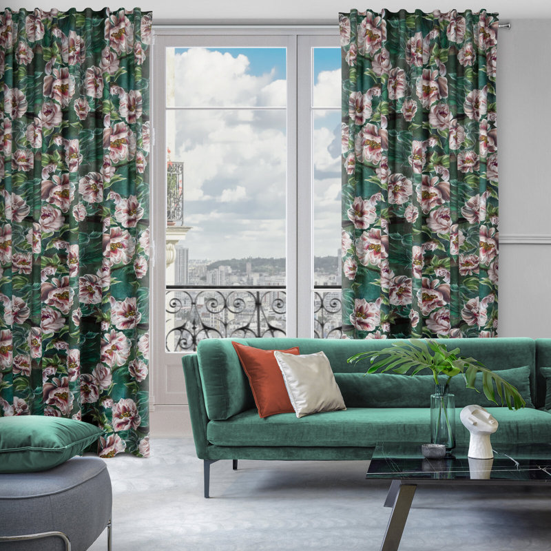 Aalina Track insert Blackout Curtain