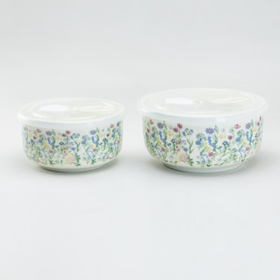 Meadow Bunny Food Storage Container