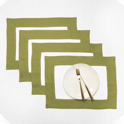 Contempo - 100% Pure Linen Placemats
