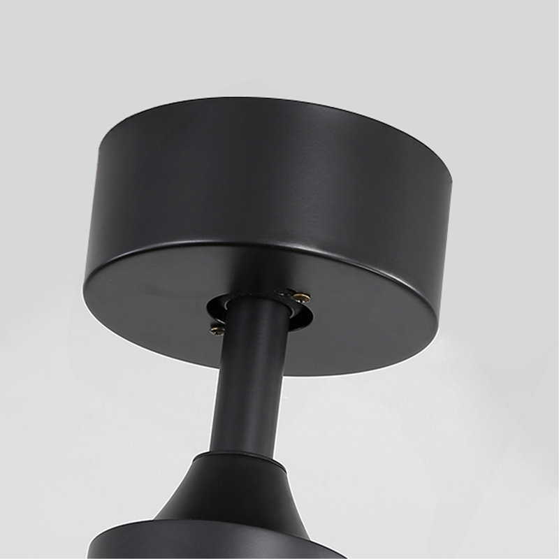 Ventilateur de plafond 60 pouces avec 3 lumières et 3 pales en bois massif