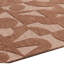 Perry Large Area Rug, Geometric Accents, Hand-Tufted Clay Polyester 8x10