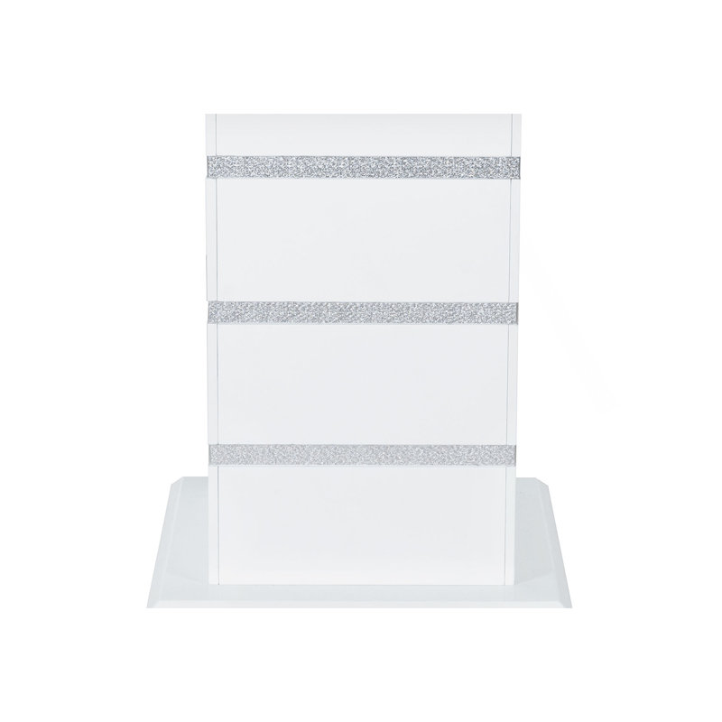 TABLE DE BAR ARIYA BLANC