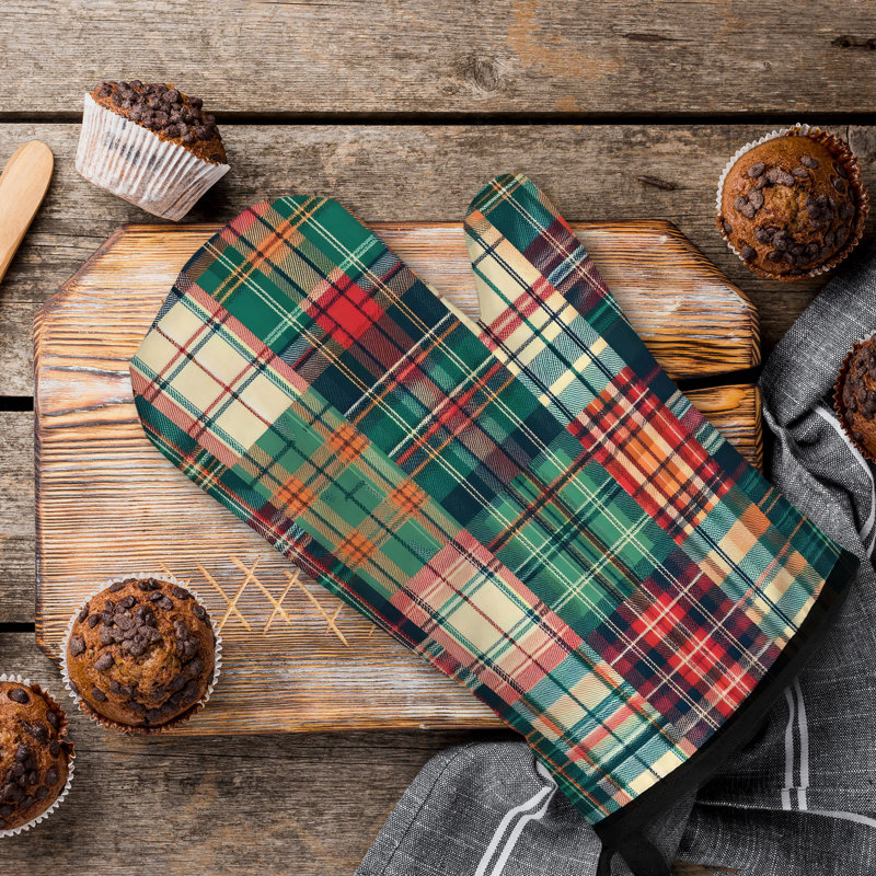 Gant de cuisine à motif écossais Heritage