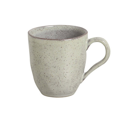 Tasse à café 9,2 oz en céramique Metallica - Va au micro-ondes, au four et au lave-vaisselle, par Porto Brasil