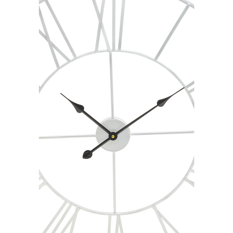 Ezzie Metal Wall Clock, 80cm H x 80cm W x 4cm D