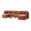 Canapé modulaire avec repose-pieds Dayman l 125 po-124360552