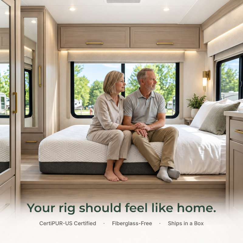 Matelas en mousse viscoélastique gélifiée, Short Queen