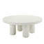 Loanna White Finish Coffee Table