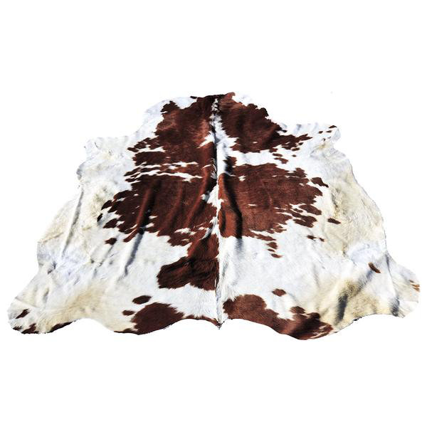 Tapis brun/blanc vache Dalewood