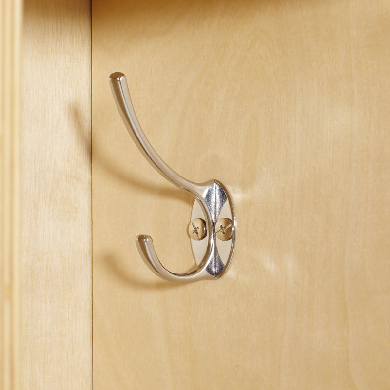 Natural Birch 5-Section Coat Locker with Bench
