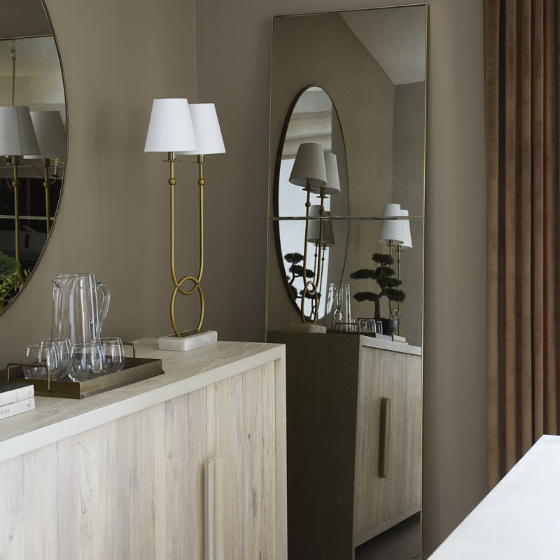 Tara Rectangle Metal Wall Mirror