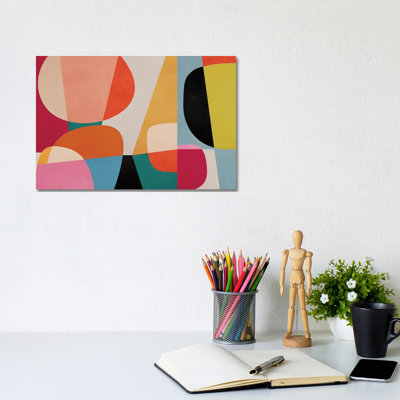 Colorful And Rounded Pieces