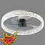 Ventilateur de plafond en cristal 20 po-1445628182